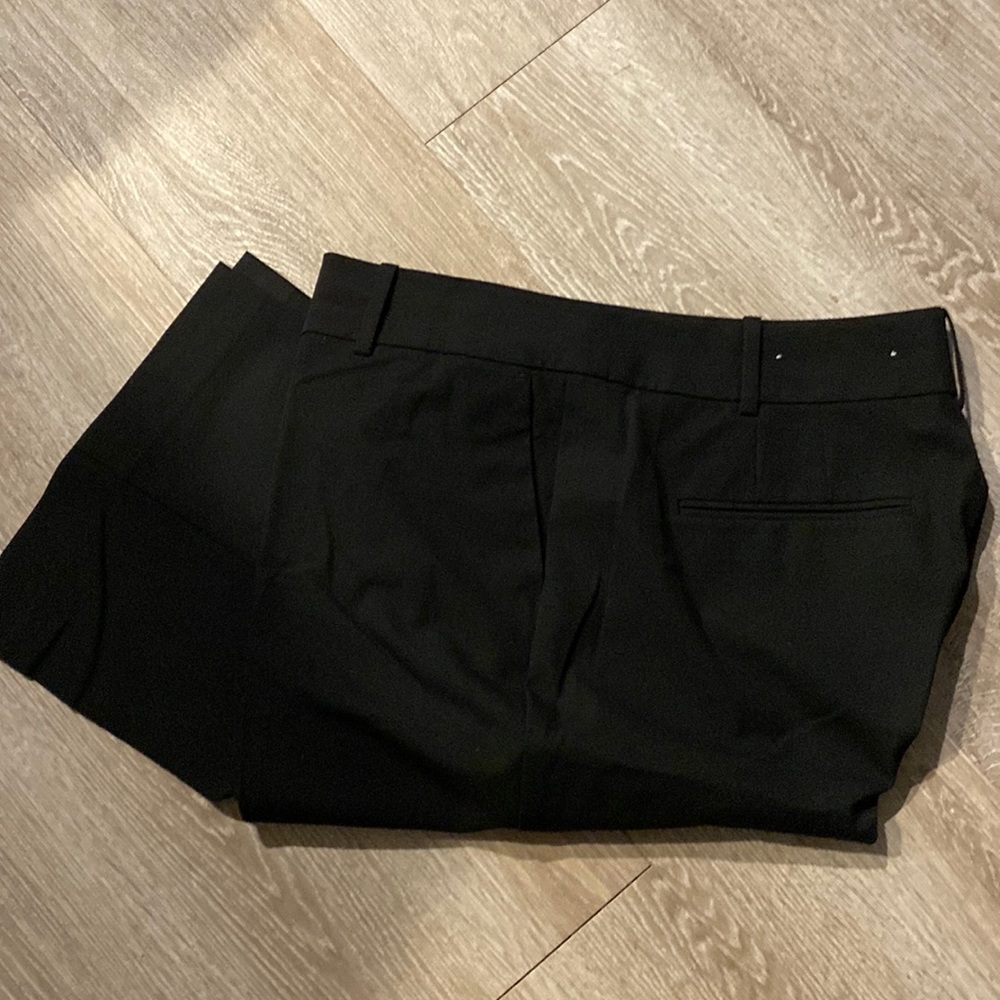 Classic wide leg Ann Taylor suit pants.